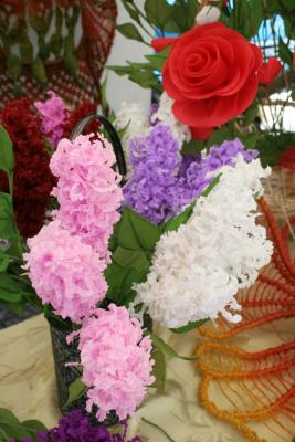 Kwiaty z bibuły Jolanty Gierszewskiej